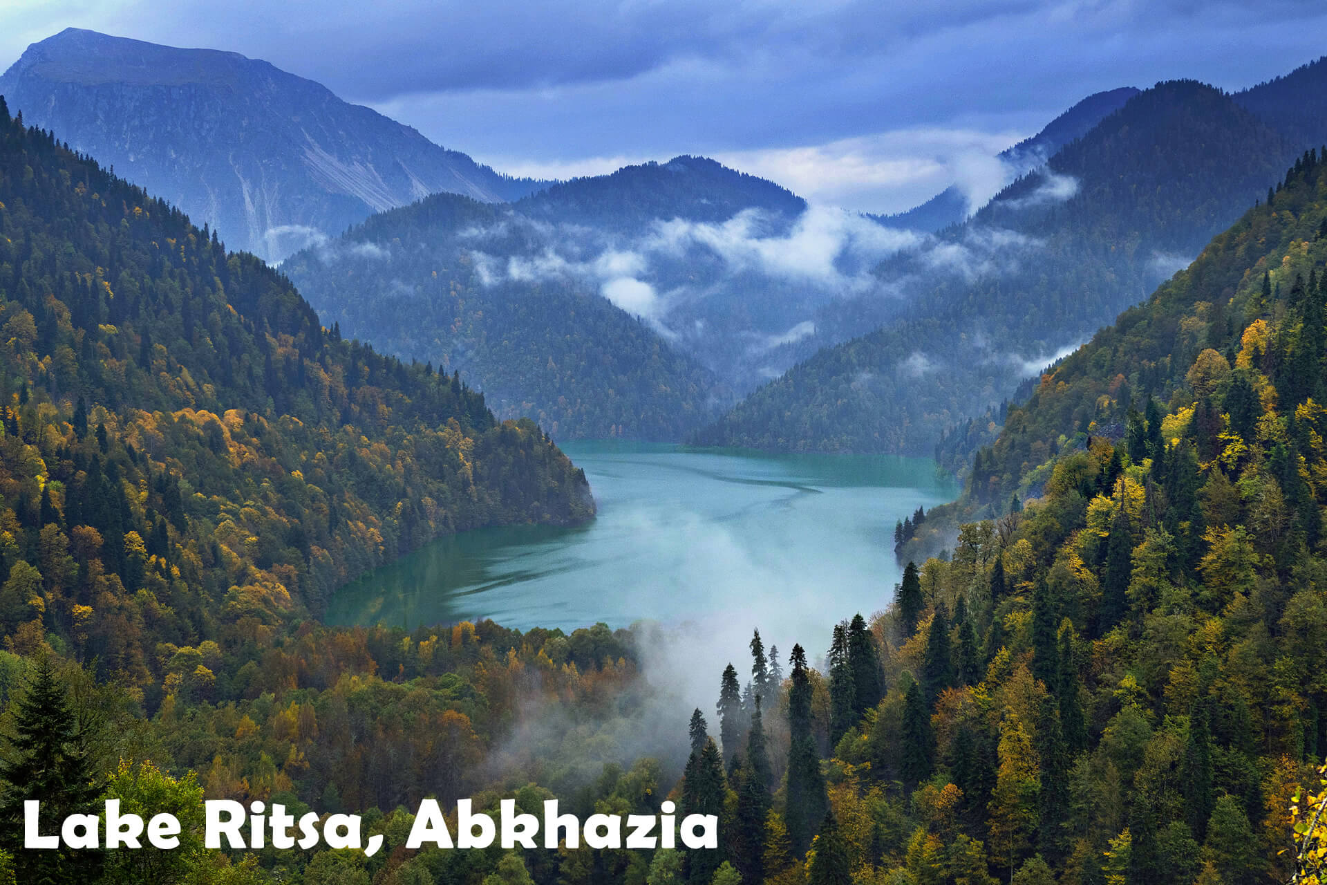 Lake Ritsa Abkhazia